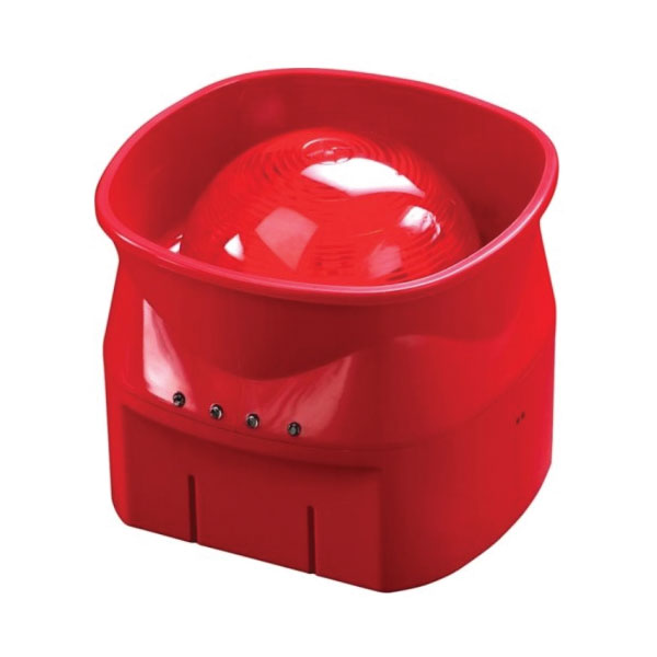 Discovery Open-Area Voice Sounder Visual Indicator (Red)