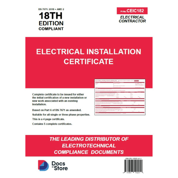 Electrical Installation Certificate